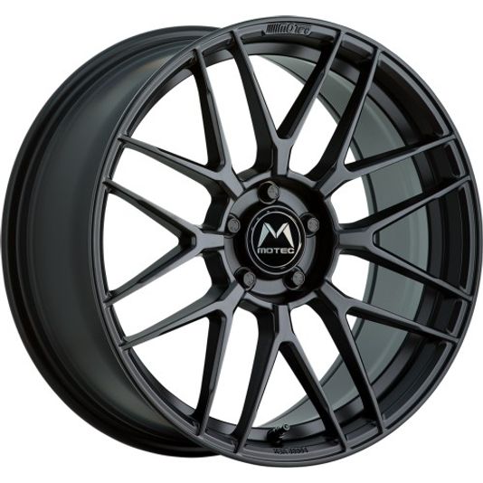 Motec Hyper Mesh flat black Alufelge 8x18 Zoll ET30 LK 5x120 ML72.6