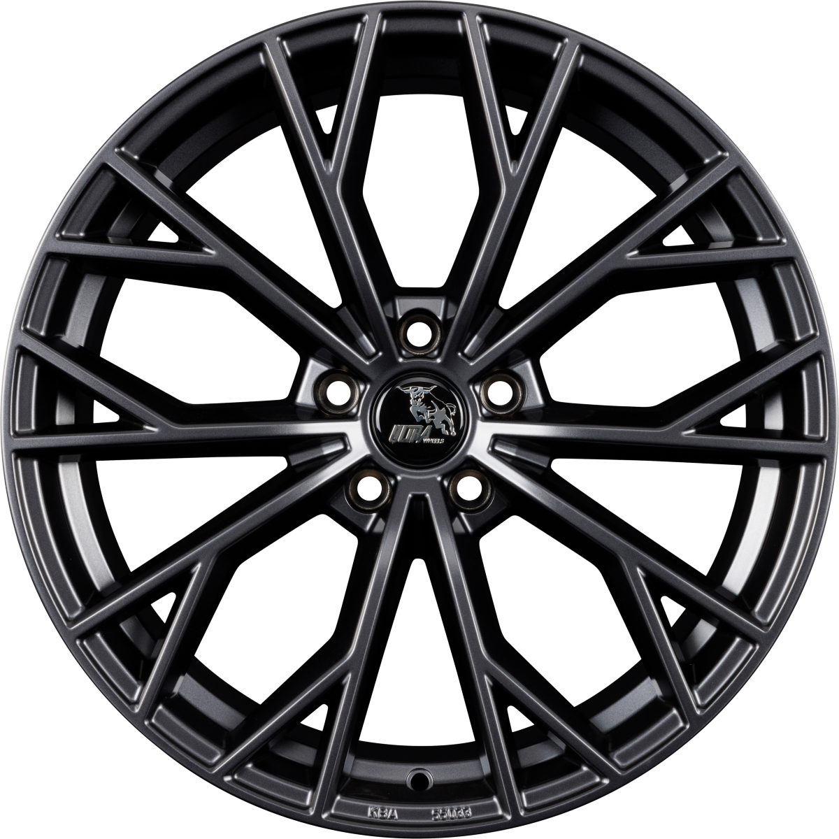 Ultra Wheels UA23 RS Evo Graphite Matt Alufelge 8x18 Zoll ET45 LK 5x112 ML66.6