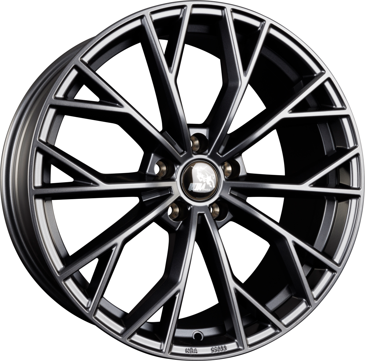 Ultra Wheels UA23 RS Evo Graphite Matt Alufelge 8x18 Zoll ET45 LK 5x112 ML66.6 – Bild 2