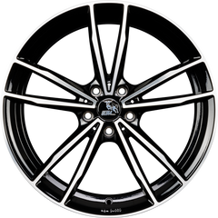 Ultra Wheels UA24 Black Polished Alufelge 8x19 Zoll ET35 LK 5x120 ML72.6