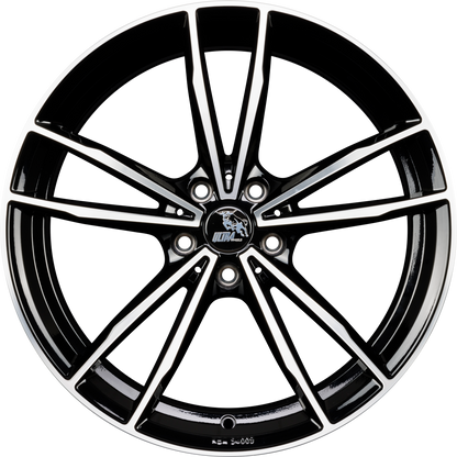Ultra Wheels UA24 Black Polished Alufelge 8x19 Zoll ET28 LK 5x112 ML66.6