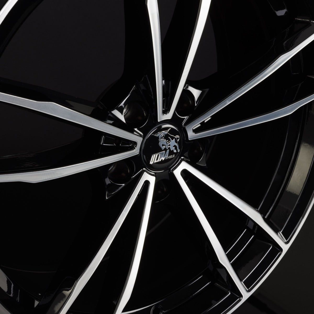 Ultra Wheels UA24 Black Polished Alufelge 8x19 Zoll ET28 LK 5x112 ML66.6 – Bild 3