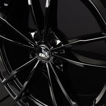 Ultra Wheels UA24 Black Painted Alufelge 9x19 Zoll ET40 LK 5x112 ML66.6 – Bild 3
