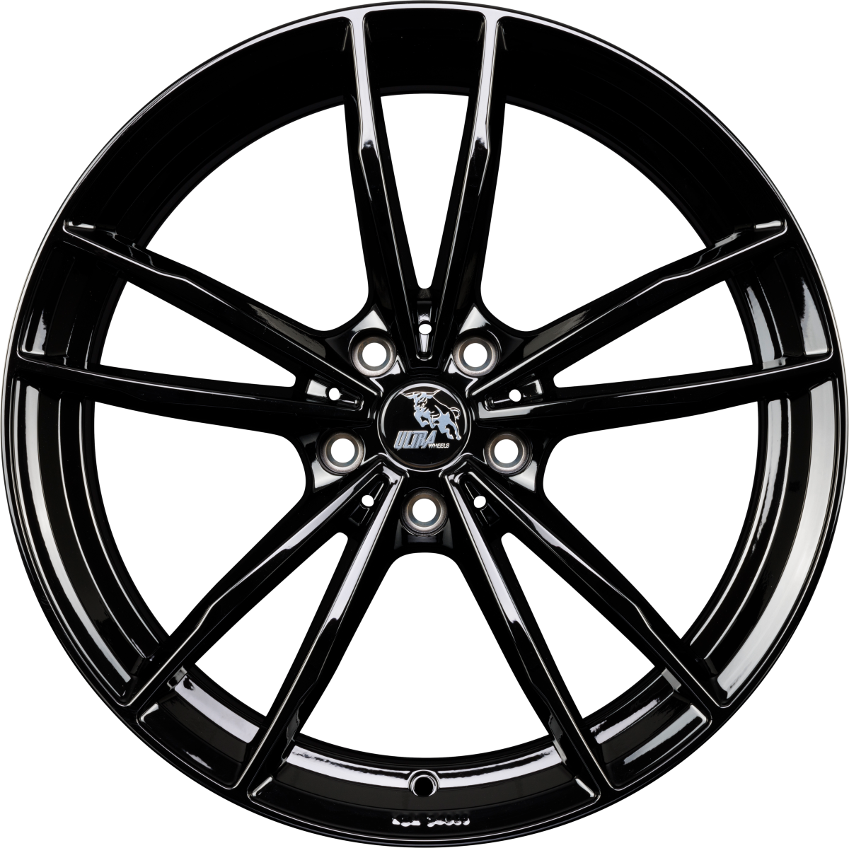 Ultra Wheels UA24 Black Painted Alufelge 8x18 Zoll ET28 LK 5x112 ML66.6