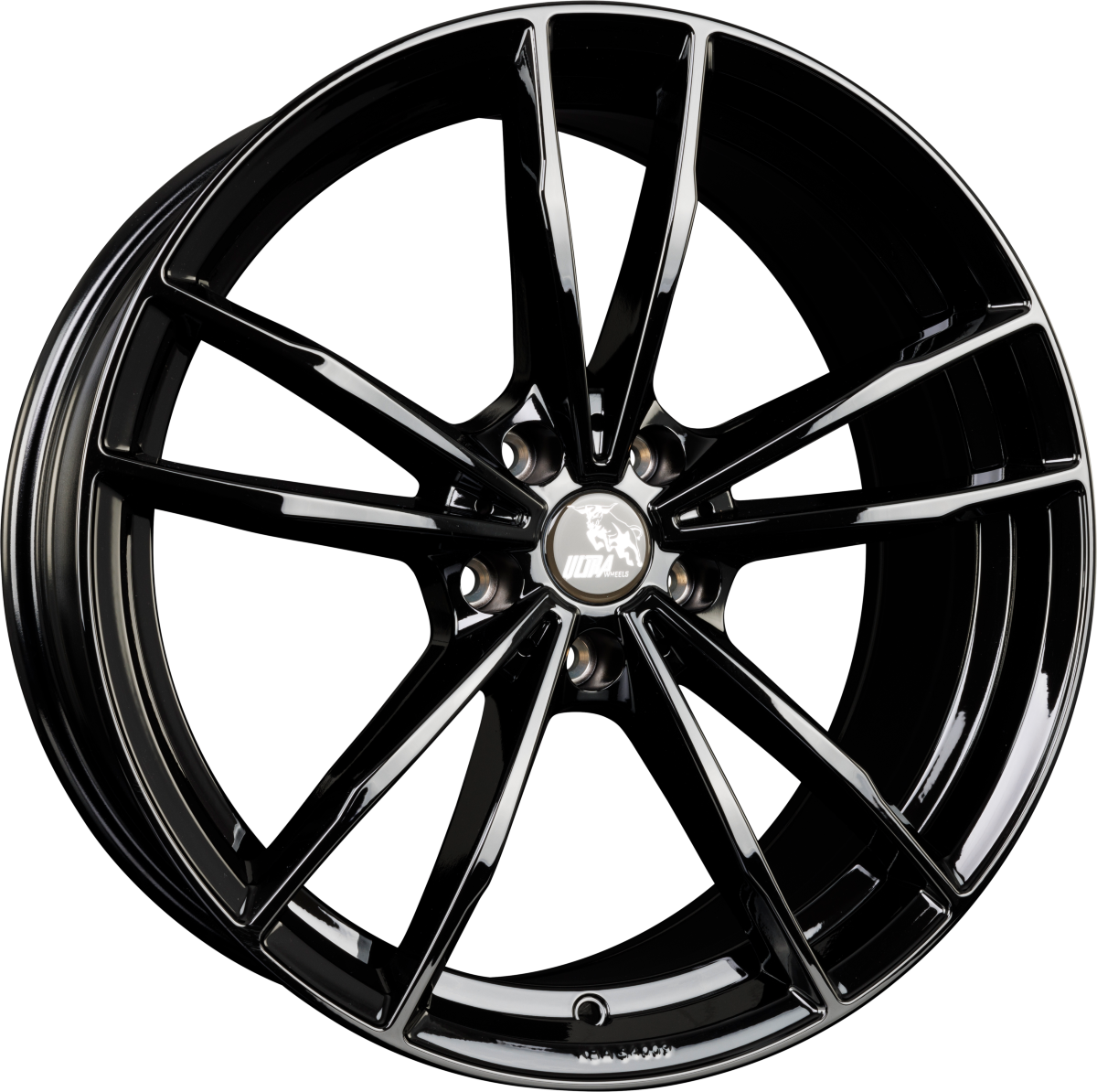 Ultra Wheels UA24 Black Painted Alufelge 8x18 Zoll ET28 LK 5x112 ML66.6 – Bild 2