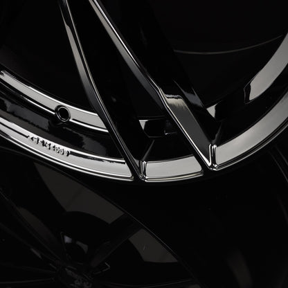 Ultra Wheels UA24 Black Painted Alufelge 8x18 Zoll ET28 LK 5x112 ML66.6 – Bild 4