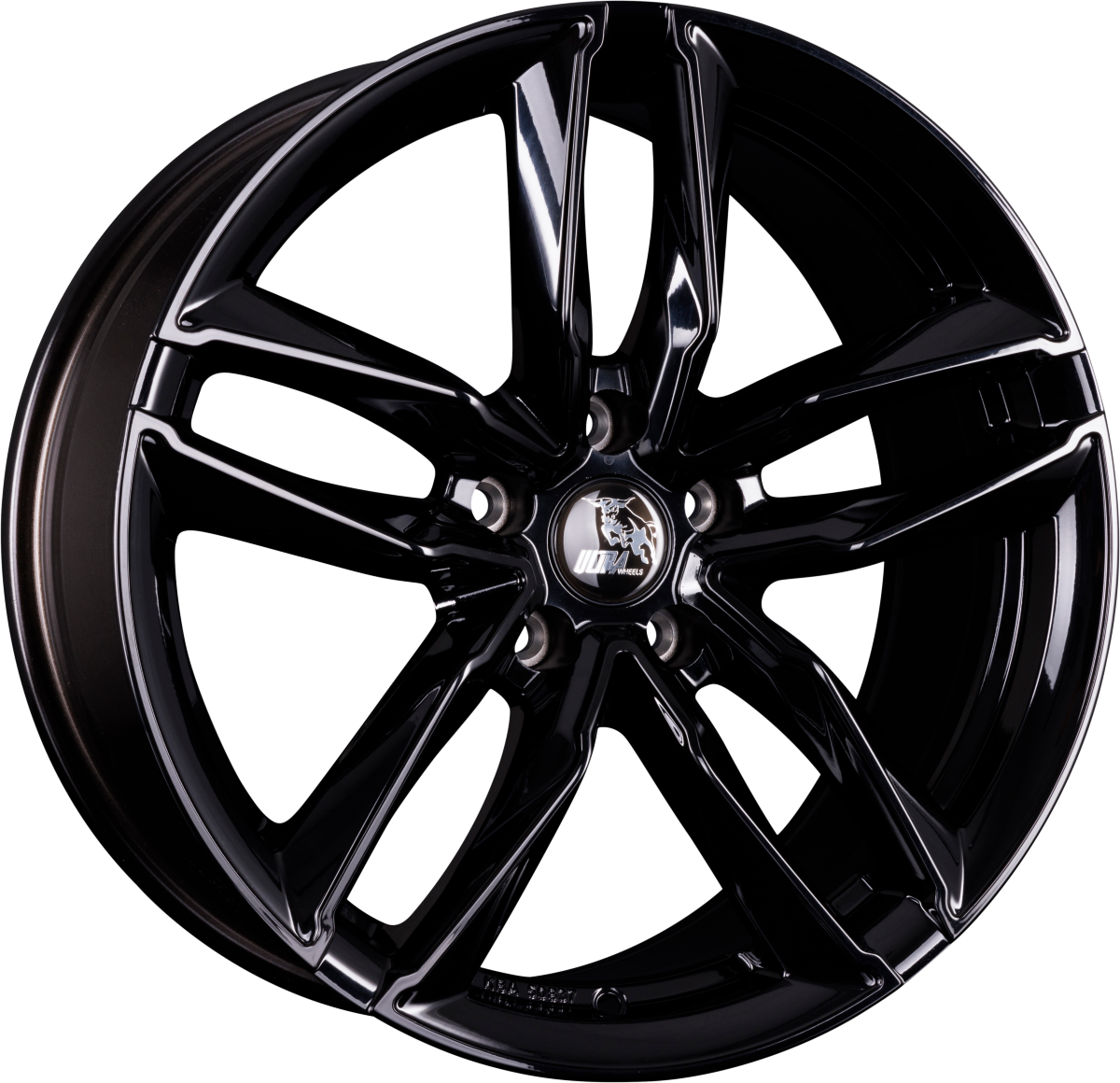 Ultra Wheels UA6-PRO Black Alufelge 8.5x19 Zoll ET43 LK 5x112 ML66.6 – Bild 2