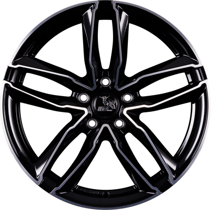 Ultra Wheels UA6-PRO Black Polished Alufelge 8.5x19 Zoll ET43 LK 5x112 ML66.6
