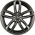 Ultra Wheels UA6-PRO Gunmetal Polished Alufelge 8.5x19 Zoll ET43 LK 5x112 ML66.6