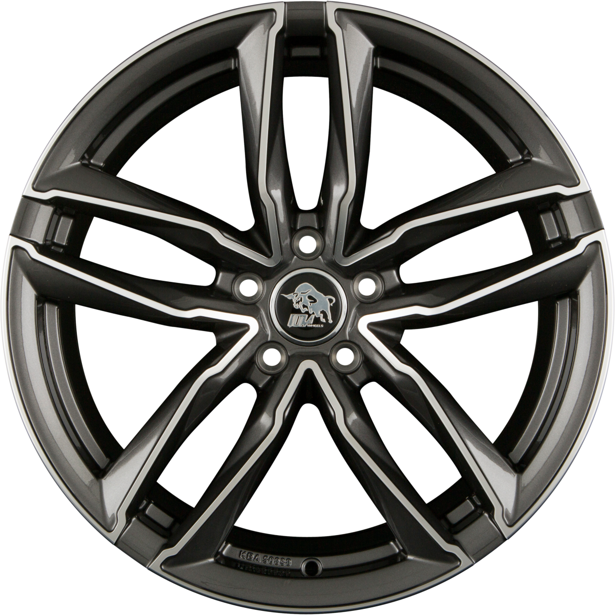 Ultra Wheels UA6-PRO Gunmetal Polished Alufelge 8.5x19 Zoll ET43 LK 5x112 ML66.6