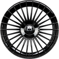 Motec Venom (MCT18) Schwarz Glänzend Alufelge 8.5x19 Zoll ET30 LK 5x112 ML72.6