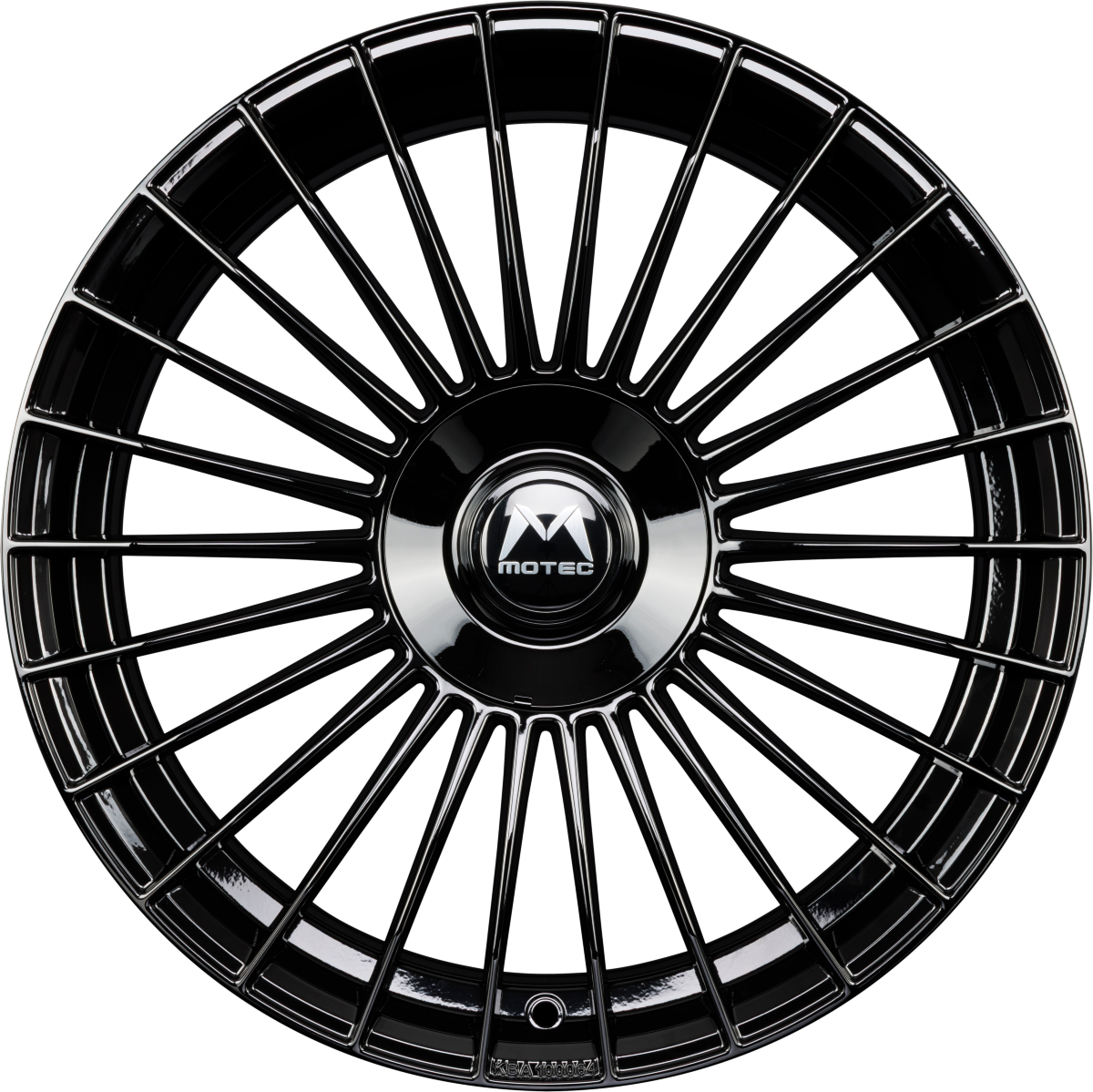 Motec Venom (MCT18) Schwarz Glänzend Alufelge 8.5x19 Zoll ET30 LK 5x112 ML72.6