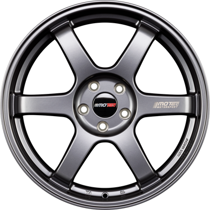 Motec JPD (MCR6) Graphite Matt Alufelge 8x18 Zoll ET45 LK 5x112 ML66.6