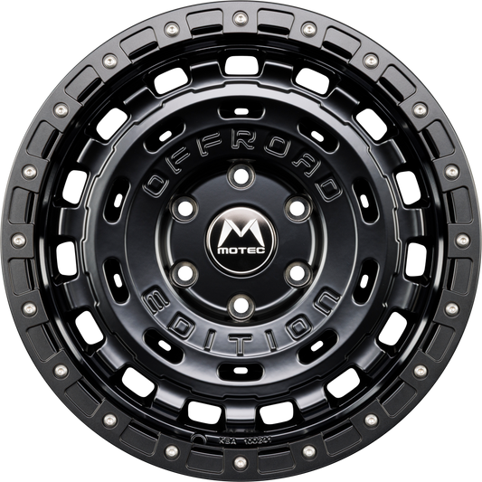 Motec R-Cross (MOF1) Matt Schwarz Ring Matt Schwarz Alufelge 8x18 Zoll ET45 LK 5x120 ML65.1