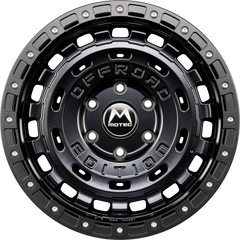 Motec R-Cross (MOF1) Matt Schwarz Ring Matt Schwarz Alufelge 8x18 Zoll ET45 LK 5x120 ML65.1
