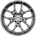 Motec Blaze (MCR7) Gunmetal Poliert Alufelge 8.5x19 Zoll ET43 LK 5x112 ML66.6