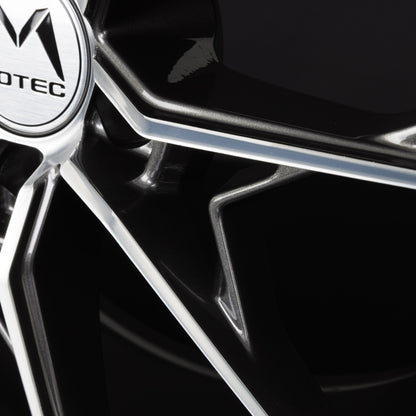 Motec Blaze (MCR7) Gunmetal Poliert Alufelge 8.5x19 Zoll ET43 LK 5x112 ML66.6 – Bild 4