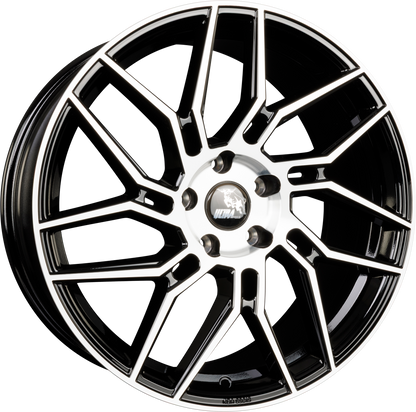 Ultra Wheels UA20 Cobra Black Polished Alufelge 8.5x19 Zoll ET45 LK 5x112 ML66.6 – Bild 2