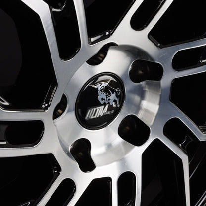 Ultra Wheels UA20 Cobra Black Polished Alufelge 8.5x19 Zoll ET35 LK 5x112 ML66.6 – Bild 3