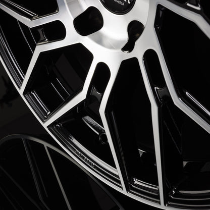 Ultra Wheels UA20 Cobra Black Polished Alufelge 8.5x19 Zoll ET35 LK 5x112 ML66.6 – Bild 4
