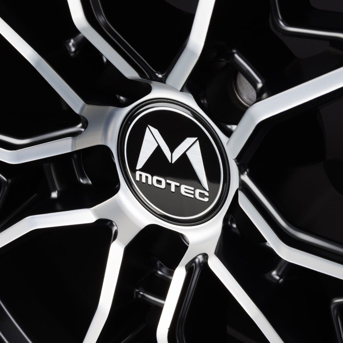 Motec Blaze (MCR7) Schwarz Matt Poliert Alufelge 8.5x19 Zoll ET35 LK 5x120 ML72.6 – Bild 3