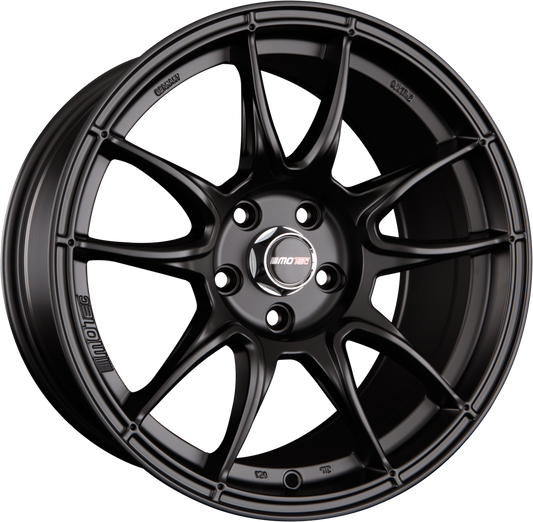 Motec Nitro (MCR1) Schwarz Matt Alufelge 7x15 Zoll ET37 LK 5x100 ML57.1 – Bild 2