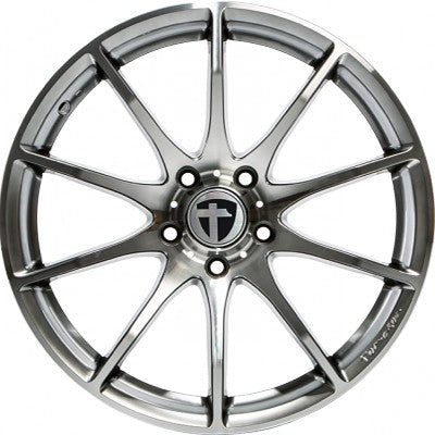 Tomason TN1 hyperblack polished Alufelge 8x17 Zoll ET35 LK 4x108 ML63.4 – Bild 2