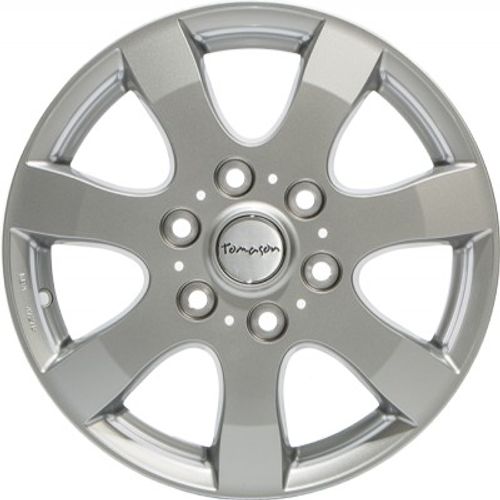 Tomason TN3F silver painted Alufelge 6.5x16 Zoll ET50 LK 5x120 ML65.1 – Bild 2