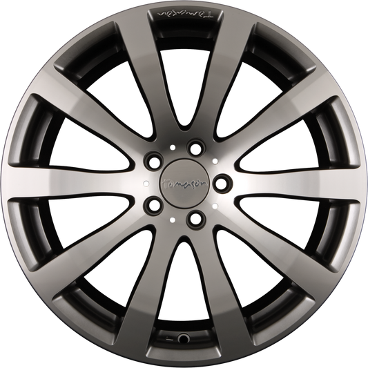 Tomason TN4 Hyperblack Polished Alufelge 9x20 Zoll ET40 LK 5x114.3 ML72.6