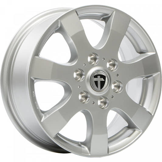 Tomason TN3F silver painted Alufelge 6.5x16 Zoll ET60 LK 5x118 ML71.1