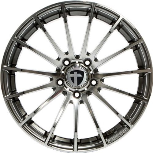 Tomason TN9 hyperblack diamond polished Alufelge 8.5x19 Zoll ET35 LK 5x120 ML72.6 – Bild 2