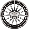 Tomason TN9 Hyperblack Diamond Polished Alufelge 10x22 Zoll ET20 LK 5x120 ML76.9