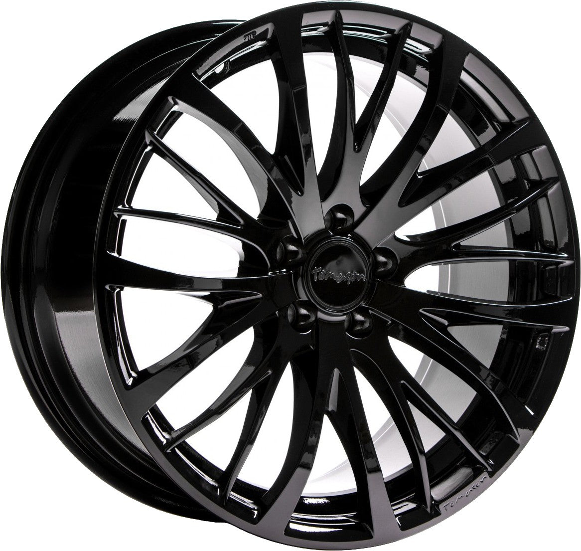 Tomason TN7 black painted Alufelge 8.5x19 Zoll ET40 LK 5x108 ML72.6