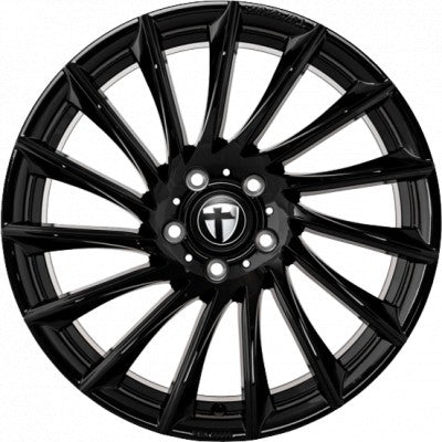 Tomason TN16 black painted Alufelge 8x18 Zoll ET35 LK 4x100 ML63.4 – Bild 2