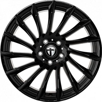 Tomason TN16 black painted Alufelge 8x18 Zoll ET35 LK 5x100 ML63.4 – Bild 2