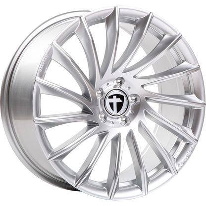 Tomason TN16 bright silver Alufelge 8x18 Zoll ET35 LK 5x112 ML72.6