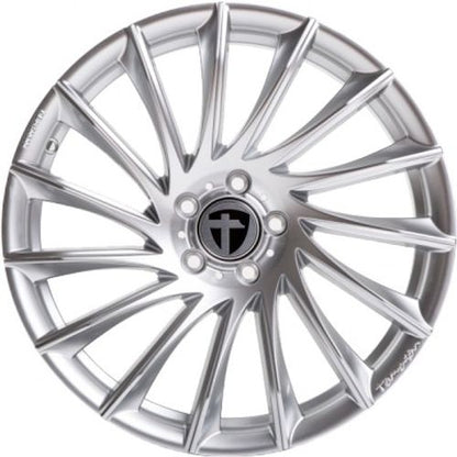 Tomason TN16 bright silver Alufelge 8x18 Zoll ET35 LK 5x112 ML72.6 – Bild 2