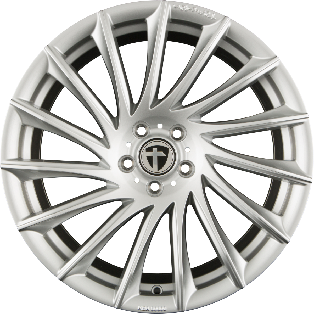 Tomason TN16 Bright Silver Alufelge 8.5x19 Zoll ET45 LK 5x112 ML72.6
