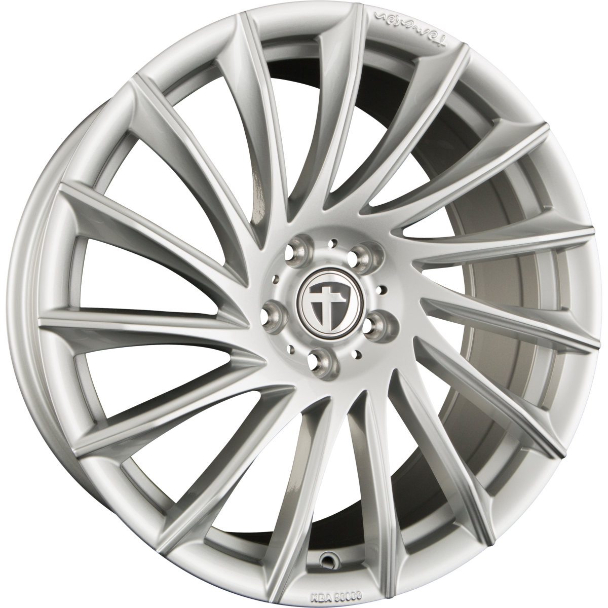 Tomason TN16 Bright Silver Alufelge 8.5x19 Zoll ET45 LK 5x112 ML72.6 – Bild 2