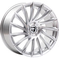 Tomason TN16 bright silver Alufelge 8.5x19 Zoll ET35 LK 5x120 ML72.6