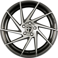 Tomason TN17 Titanium Diamond Polished Alufelge 8x18 Zoll ET40 LK 5x108 ML72.6