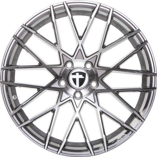 Tomason TN19 dark hyperblack polished Alufelge 8.5x19 Zoll ET45 LK 5x112 ML72.6 – Bild 2