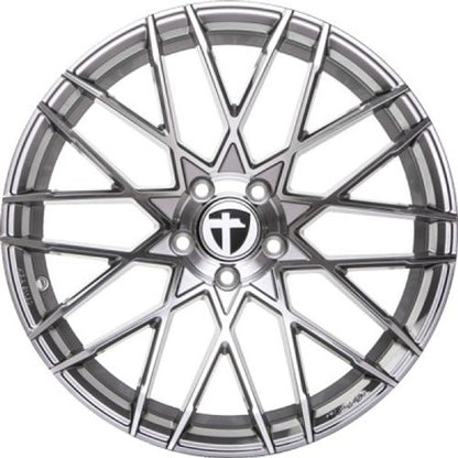 Tomason TN19 dark hyperblack polished Alufelge 8.5x19 Zoll ET45 LK 5x112 ML72.6 – Bild 2
