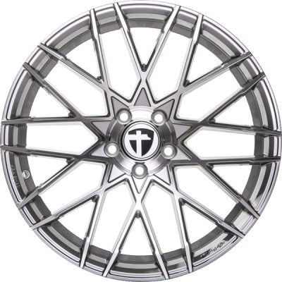 Tomason TN19 dark hyperblack polished Alufelge 8.5x20 Zoll ET45 LK 5x112 ML72.6 – Bild 2