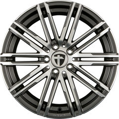 Tomason TN18 Gun Metal Polished Alufelge 8.5x19 Zoll ET50 LK 5x120 ML65.1