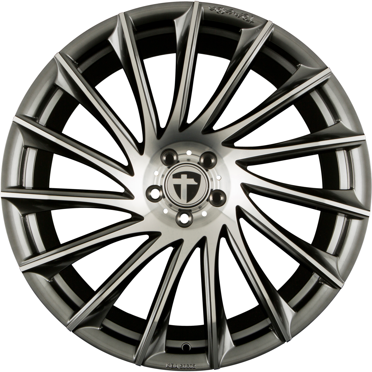 Tomason TN16 dark hyperblack polished Alufelge 7.5x17 Zoll ET47 LK 5x114.3 ML72.6 – Bild 7