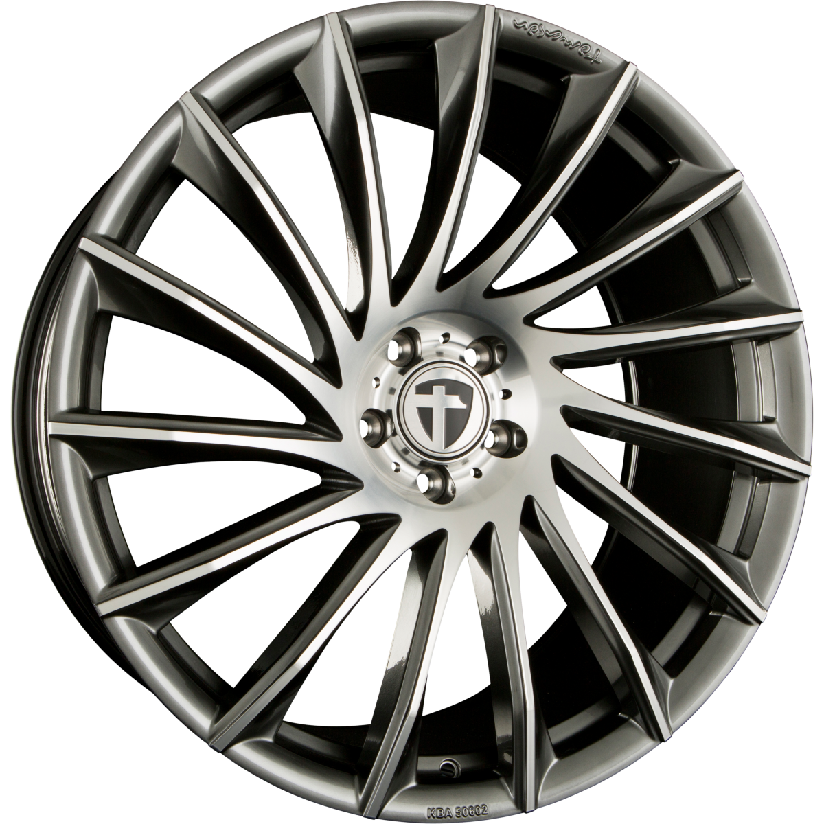 Tomason TN16 dark hyperblack polished Alufelge 7.5x17 Zoll ET47 LK 5x114.3 ML72.6 – Bild 8