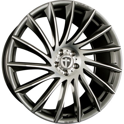 Tomason TN16 dark hyperblack polished Alufelge 7.5x17 Zoll ET47 LK 5x114.3 ML72.6 – Bild 8