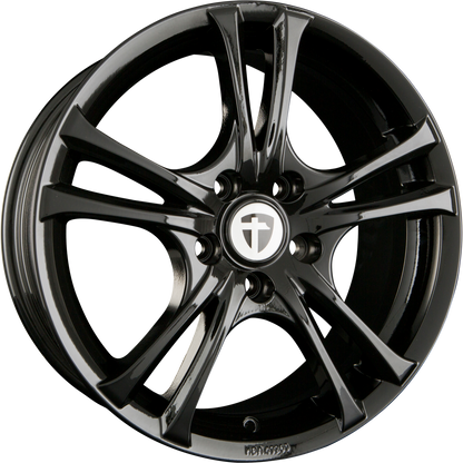 Tomason Easy Black Painted Alufelge 7x16 Zoll ET38 LK 5x105 ML56.6 – Bild 2