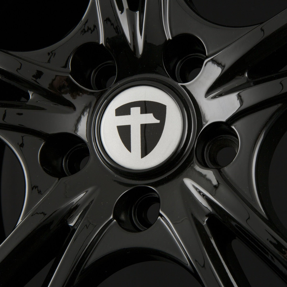 Tomason Easy Black Painted Alufelge 7x16 Zoll ET38 LK 5x105 ML56.6 – Bild 4